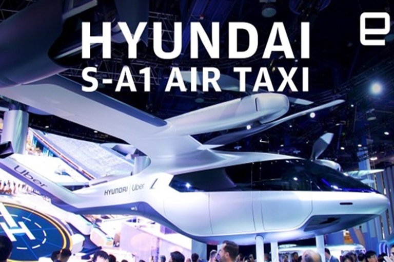 Hyundai Introduces Electric Air Taxi At CES 2024 TOH   Taxi 