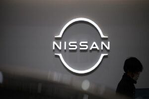 Nissan Motors Headquarters Showroom Ahead of Earnings