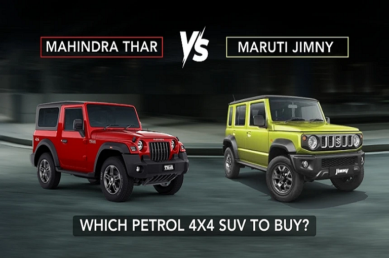 mahindra-thar-vs-maruti-jimny-which-petrol-4x4-suv-to-buy