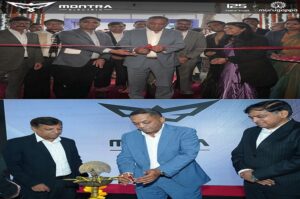 Caption- Montra Electric inaugurated new e-SCV and e-3W dealerships in the Delhi-NCR region in the presence of Mr. Arun Murugappan, Chairman, Mr. Jalaj Gupta, MD, Mr. Saju Nair, CEO – e-SCV, and Mr