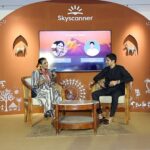 [L to R - Navina Jafa, expert in heritage tourism and Neel Ghose, Travel Trends and Destinations Expert, SKyscanner India]